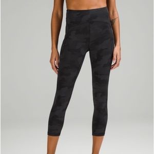 Lululemon Power Thru 23" Camo Leggings